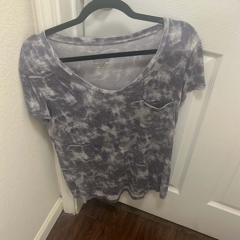 Gray Tie Die T-shirt
